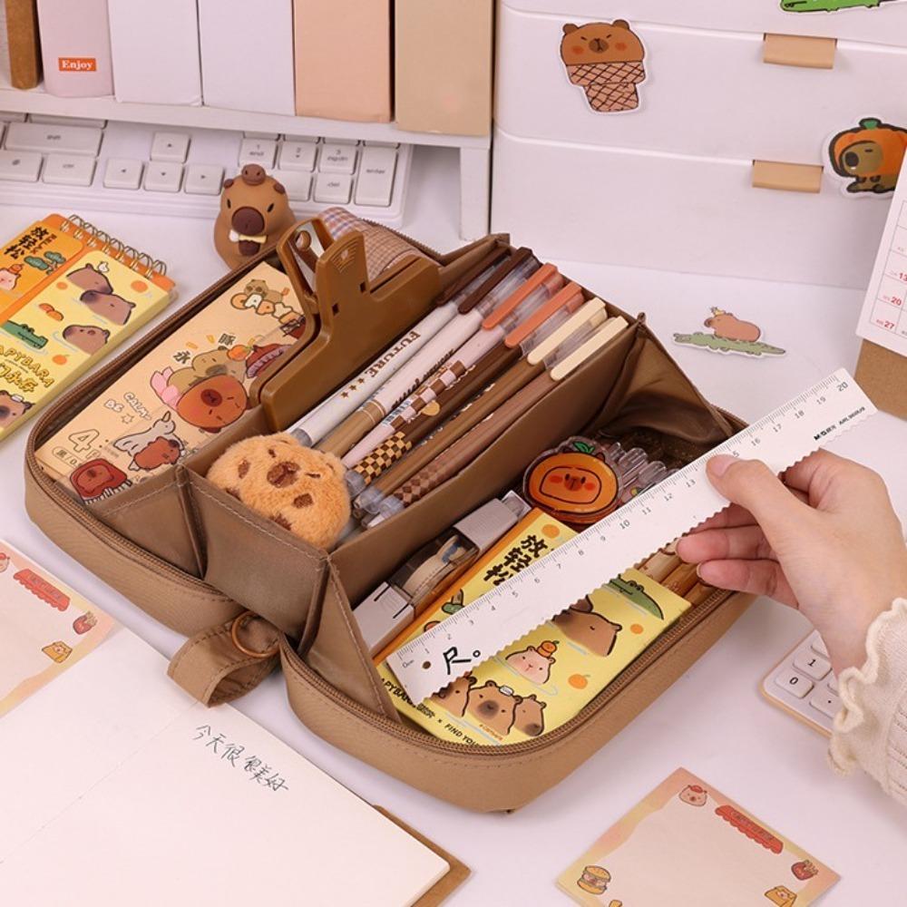 5 Layers Pencil Bag Solid Makeup Storage Bag Multifunctional Pencil Case School Office фиолетовый
5 Layers Pencil Bag Solid Makeup Storage Bag Multifunctional Pencil Case School Office фиолетовый
