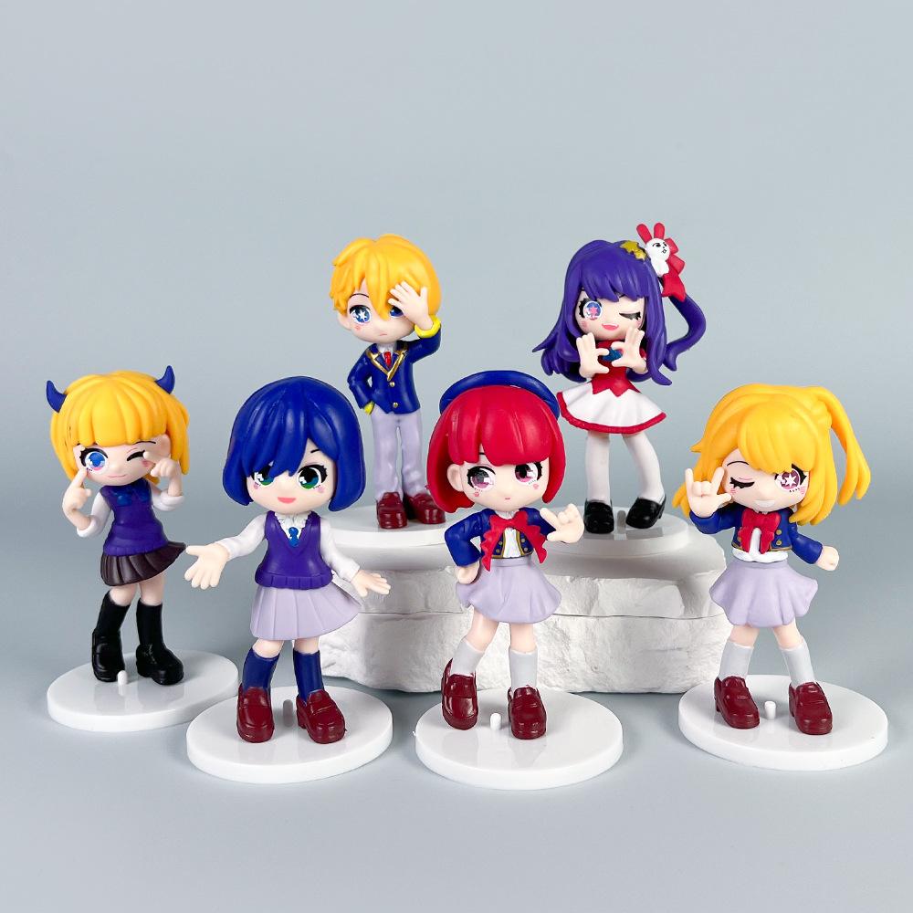 6 шт./компл. Lcfun Taito Coreful Фигурки Hoshino Ai Oshi No Ko Фигурка Аниме Фигурка Коллекционная Модель Кукла Игрушки Детские Подарки
6 шт./компл. Lcfun Taito Coreful Фигурки Hoshino Ai Oshi No Ko Фигурка Аниме Фигурка Коллекционная Модель Кукла Игрушки Детские Подарки