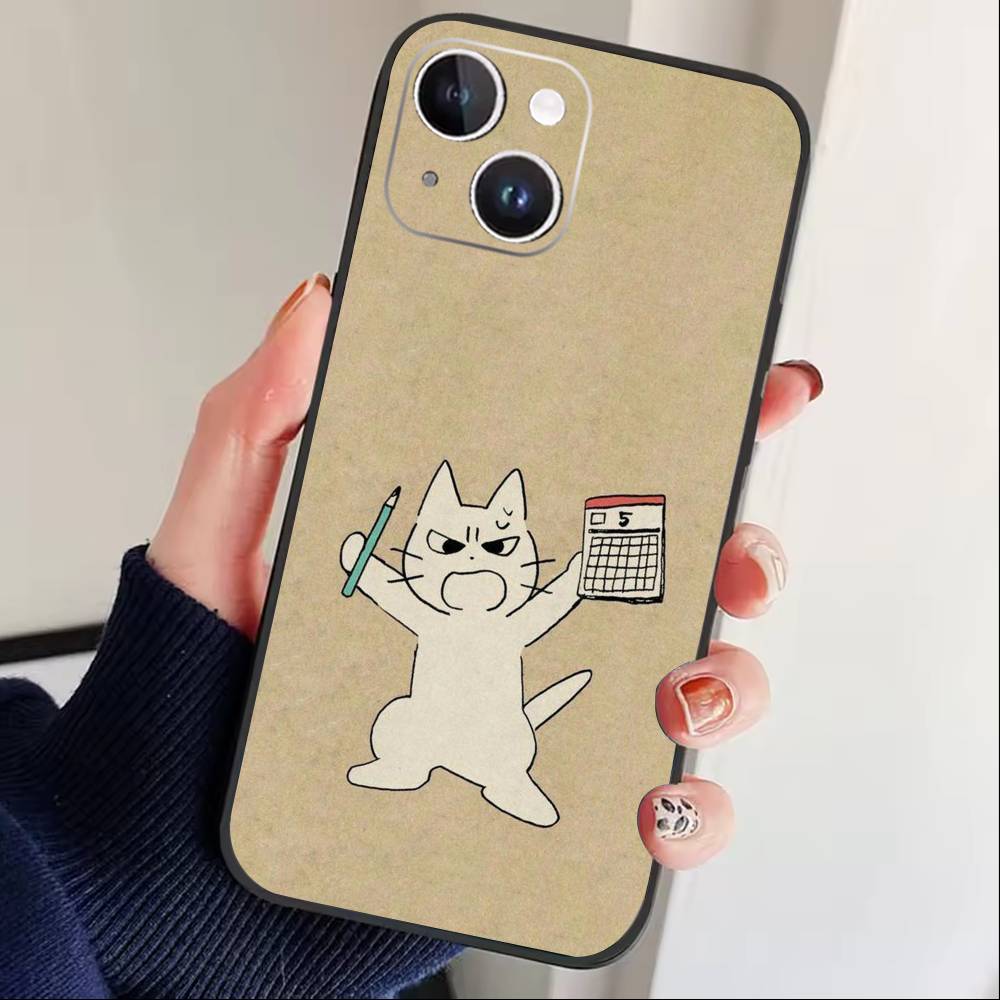 Funny Cat Band Animal Phone Case For iPhone17,16,15,14,13,12 Plus,Max Soft Silicone Black Cover iPhone15plus
Funny Cat Band Animal Phone Case For iPhone17,16,15,14,13,12 Plus,Max Soft Silicone Black Cover iPhone15plus