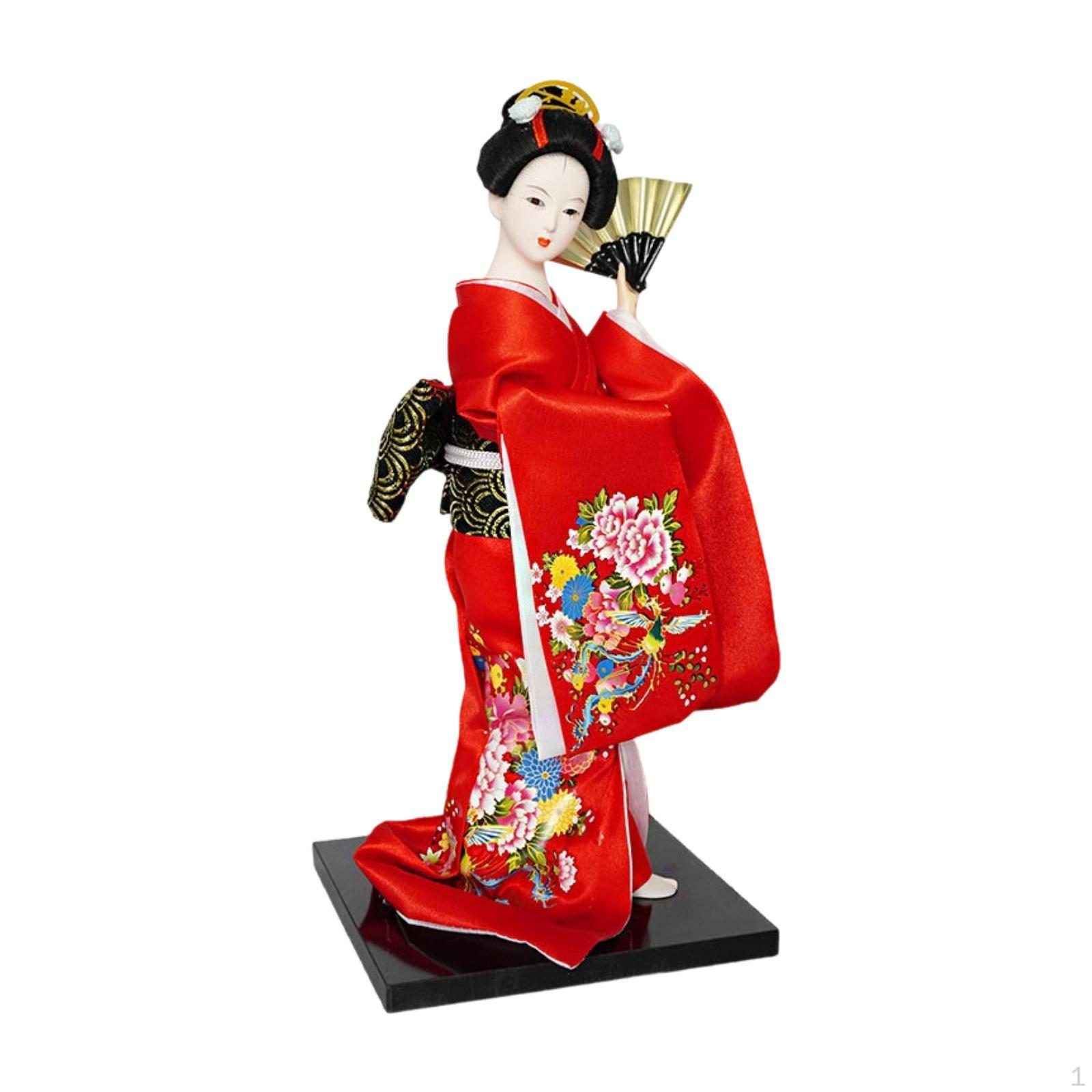 Japanese Geisha Kimono Doll Gift Girl Statue for Living Room Desk Bookshelf
Japanese Geisha Kimono Doll Gift Girl Statue for Living Room Desk Bookshelf
