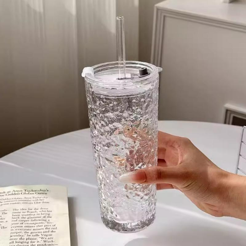 Премиальный прозрачный стакан для сока, стеклянная бутылка для воды большой емкости с крышкой и соломинкой, элегантная офисная посуда для напитков на каждый день
Премиальный прозрачный стакан для сока, стеклянная бутылка для воды большой емкости с крышкой и соломинкой, элегантная офисная посуда для напитков на каждый день