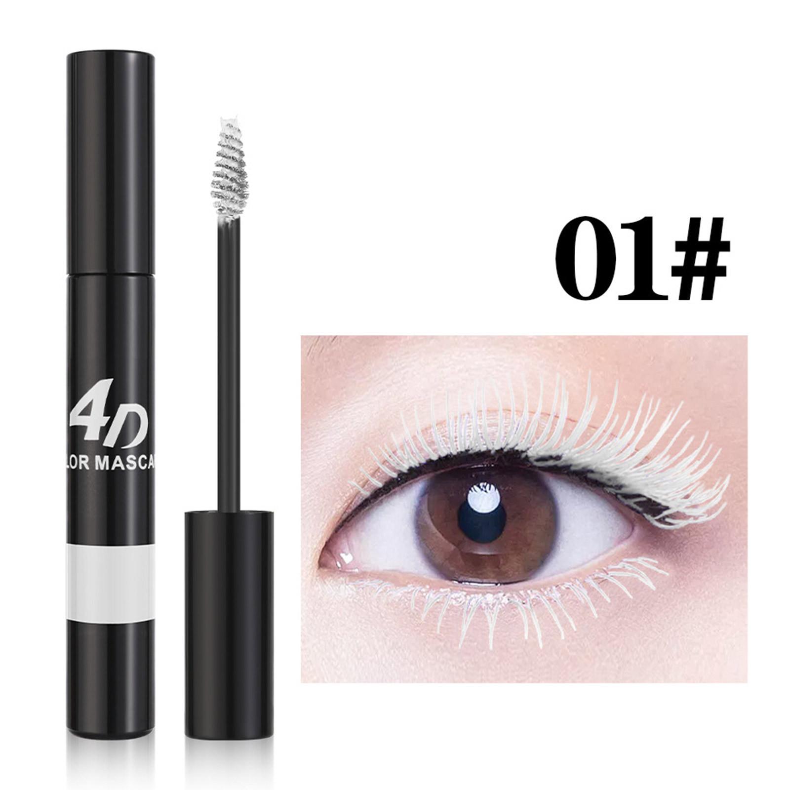 4D Mascara for Long Lengthening and Volumizing Effect Highly Pigmented Black Waterproof Formula No Smudging No Flaking Non Clumping One Size
4D Mascara for Long Lengthening and Volumizing Effect Highly Pigmented Black Waterproof Formula No Smudging No Flaking Non Clumping One Size