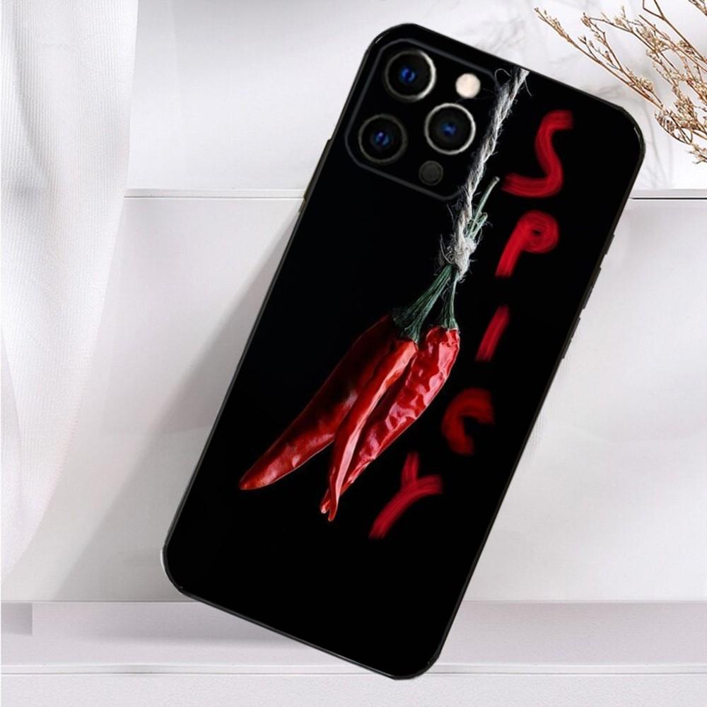 Pattern Red Chilli Pepper Phone Case For iPhone 16,15,14,13,12,11 Plus,Pro Max,XS,X,XR,SE,Mini,8,7 Soft Silicone Black Cover iPhone12
Pattern Red Chilli Pepper Phone Case For iPhone 16,15,14,13,12,11 Plus,Pro Max,XS,X,XR,SE,Mini,8,7 Soft Silicone Black Cover iPhone12