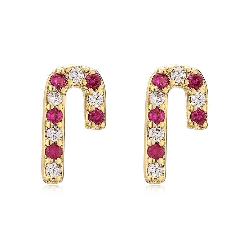 HECHENG,New Creative Cartoon Christmas Earrings For Young Ladies Funny Cute 18K Gold Plated Women s Earring Zircon Access
HECHENG,New Creative Cartoon Christmas Earrings For Young Ladies Funny Cute 18K Gold Plated Women s Earring Zircon Access