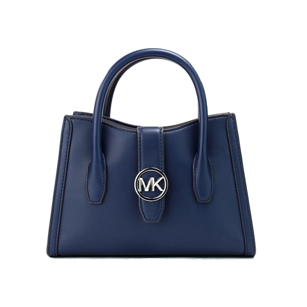 Michael Kors Gabby Small Navy Faux Leather Top Zip Satchel Crossbody Women s Purse multi
Michael Kors Gabby Small Navy Faux Leather Top Zip Satchel Crossbody Women s Purse multi