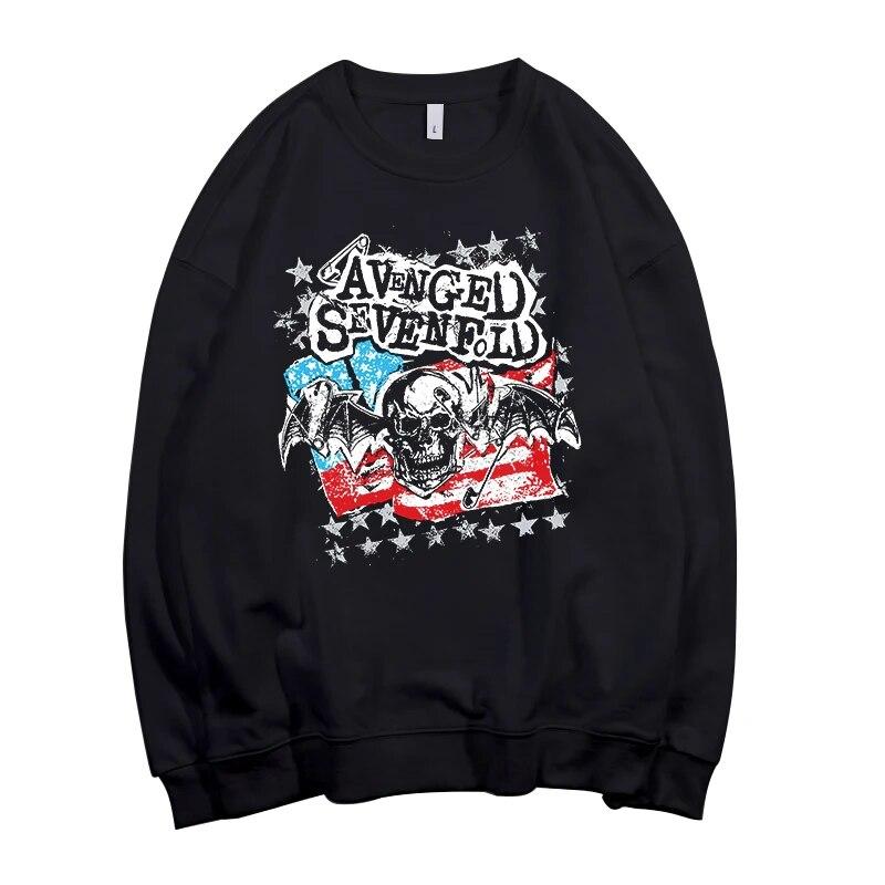 Avenged Sevenfold Світшоти Пуловери Унісекс/жінки Хіп-хоп Рок-гурт Толстовки Harajuku Streetwear Толстовка Топи унісекс XL
Avenged Sevenfold Світшоти Пуловери Унісекс/жінки Хіп-хоп Рок-гурт Толстовки Harajuku Streetwear Толстовка Топи унісекс XL