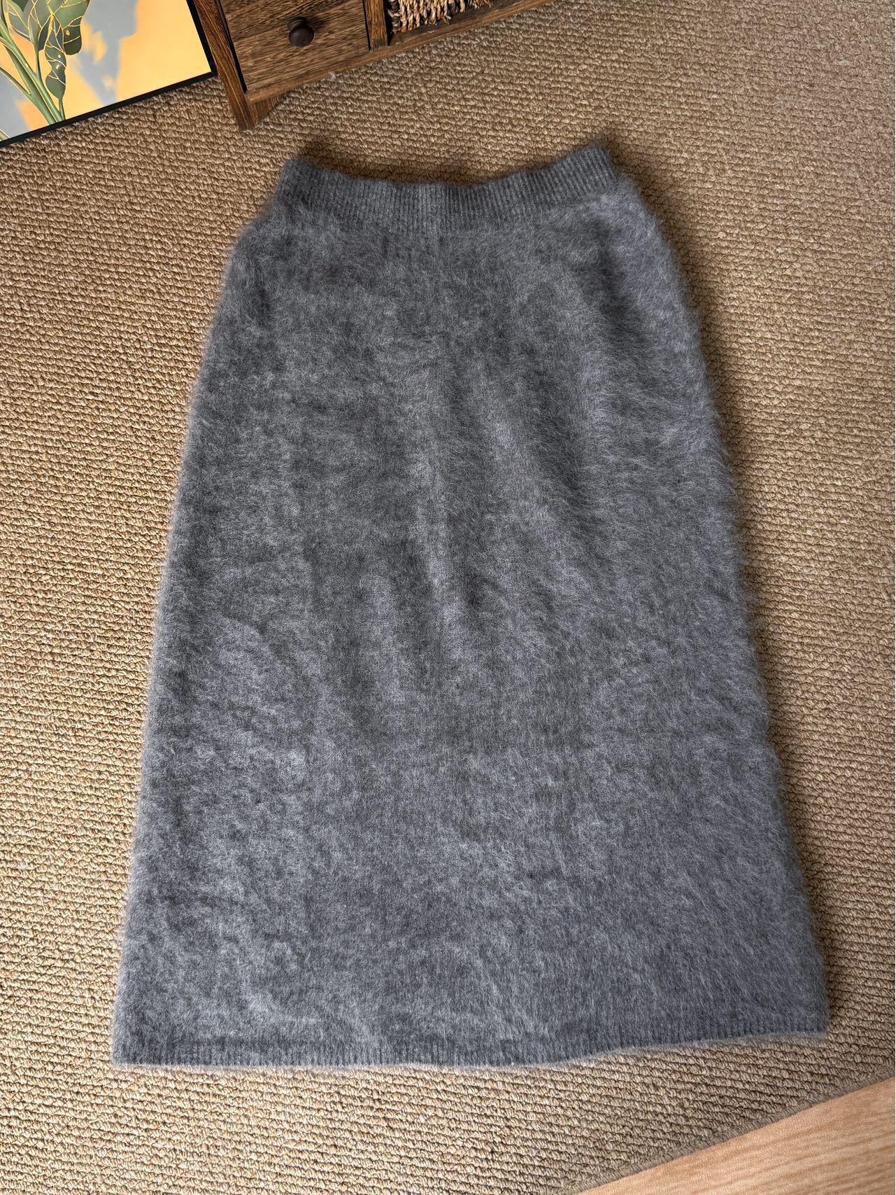 Autumn/Winter 100% Wool High Waist Bodycon Midi Skirt for Women M серый
Autumn/Winter 100% Wool High Waist Bodycon Midi Skirt for Women M серый