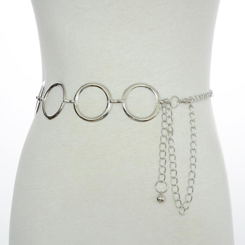 Metal waist chain sexyeasiest for match body chain stylish large ring light body thin belt 110cm срібний
Metal waist chain sexyeasiest for match body chain stylish large ring light body thin belt 110cm срібний
