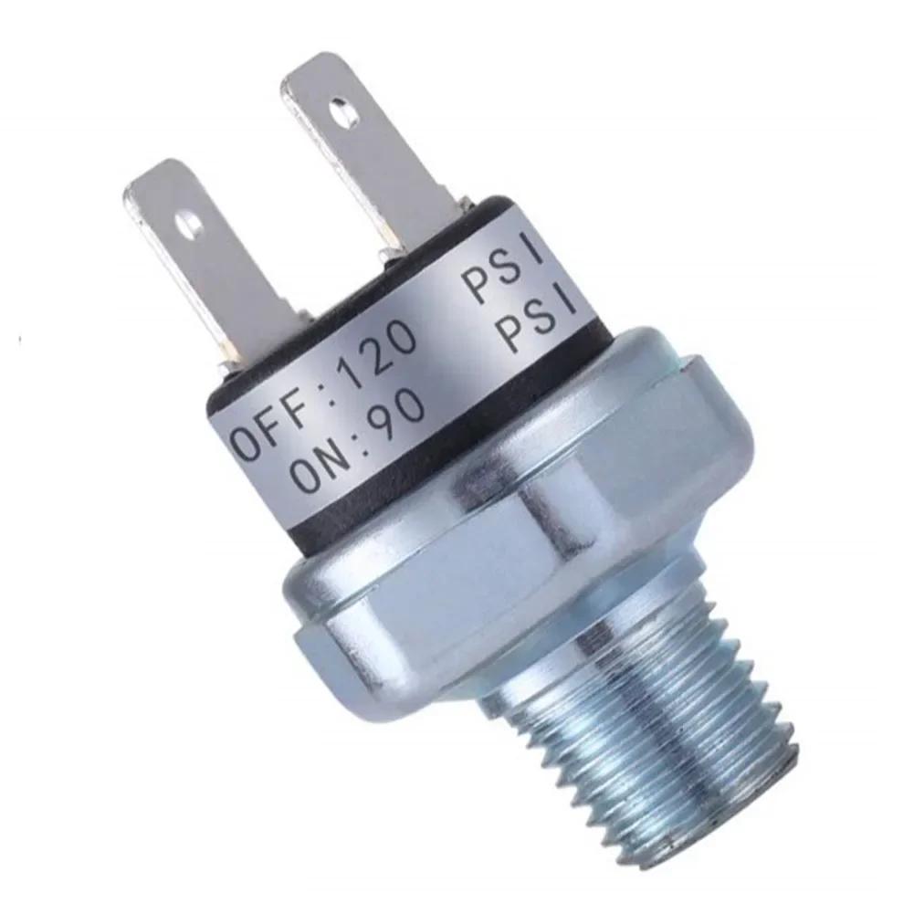 Air Compressor Pressure Switch 70-100PSI 90-120PSI 1/4 NPT Thread For 12V/24V DC Compressors Pressure Switch Control
Air Compressor Pressure Switch 70-100PSI 90-120PSI 1/4 NPT Thread For 12V/24V DC Compressors Pressure Switch Control