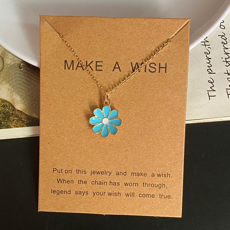 Korean Fashion Flower Pendant Necklace for Girl Women White Yellow Color Trendy Cute Clavine Collar Zircon Wholesale Necklace
Korean Fashion Flower Pendant Necklace for Girl Women White Yellow Color Trendy Cute Clavine Collar Zircon Wholesale Necklace
