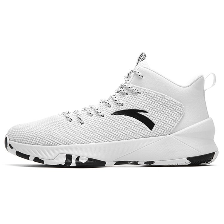Anta Antiskid Wear-Resistant Mid-Top Retro Basketball Shoes Men Sneakers White Black 91811104-3 41
Anta Antiskid Wear-Resistant Mid-Top Retro Basketball Shoes Men Sneakers White Black 91811104-3 41