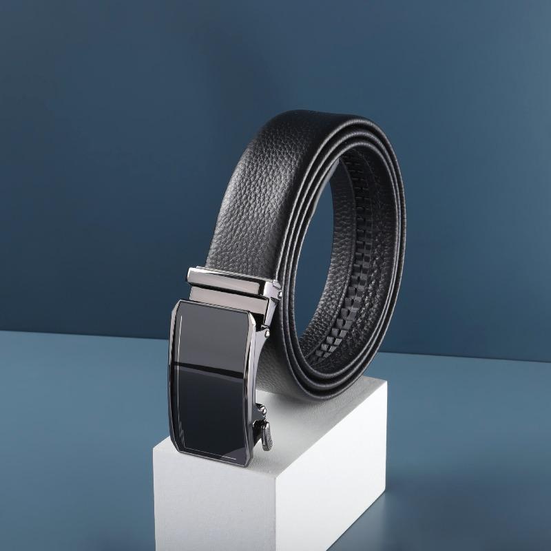 Men s genuine leather belt - smooth, automatic buckle, top grain cowhide, mid-to-young adult style, casual pants belt 135cm
Men s genuine leather belt - smooth, automatic buckle, top grain cowhide, mid-to-young adult style, casual pants belt 135cm