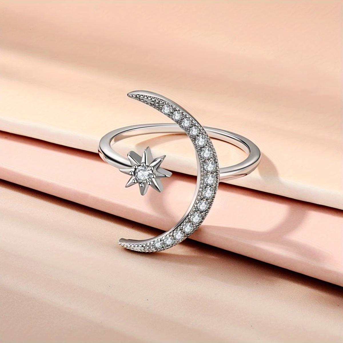 A Minimalist Women S Ring Made of Zinc Alloy in a Crescent Shape, Gift for Eid, Ramadan
A Minimalist Women S Ring Made of Zinc Alloy in a Crescent Shape, Gift for Eid, Ramadan