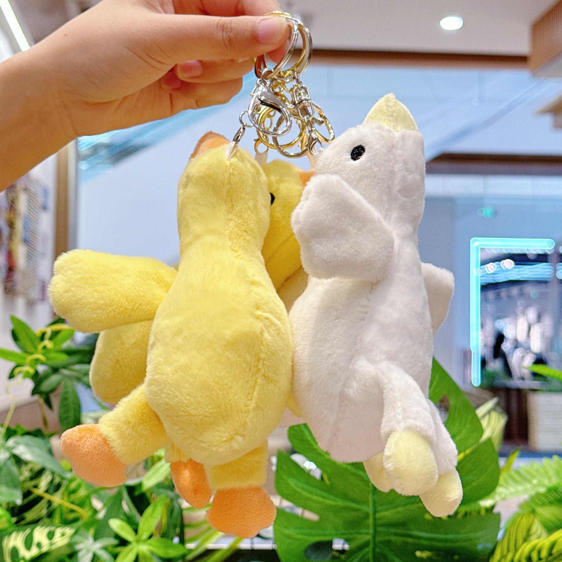 Adorable Plush Duck Pendant Keychain - Cute Backpack Charm & Claw Machine Toy 19 cm Tall
Adorable Plush Duck Pendant Keychain - Cute Backpack Charm & Claw Machine Toy 19 cm Tall