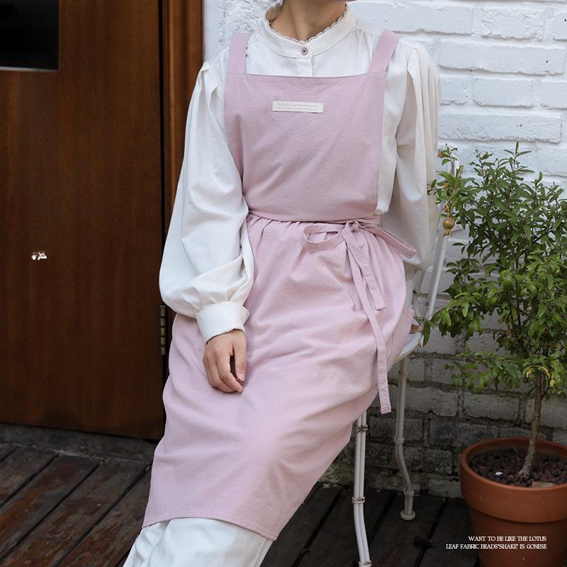 Korean Style Cotton Cafe Apron for Women/Men Nordic Kitchen Bib with Pockets, Unisex Waist Tie Adjustable Soft Breathable Fabric рожевий
Korean Style Cotton Cafe Apron for Women/Men Nordic Kitchen Bib with Pockets, Unisex Waist Tie Adjustable Soft Breathable Fabric рожевий