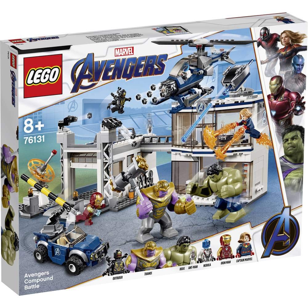 LEGO Super Heroes Avengers Compound Battle 76131 Building Blocks Toy Boys Car
LEGO Super Heroes Avengers Compound Battle 76131 Building Blocks Toy Boys Car