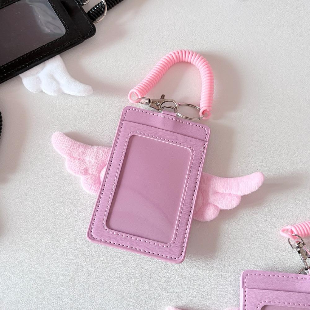 PU Leather Kpop Photocard Holder 2 Card Slot Photo Display Credit ID Card Protective Case Angel Wings Keychain Card Bag розовый
PU Leather Kpop Photocard Holder 2 Card Slot Photo Display Credit ID Card Protective Case Angel Wings Keychain Card Bag розовый