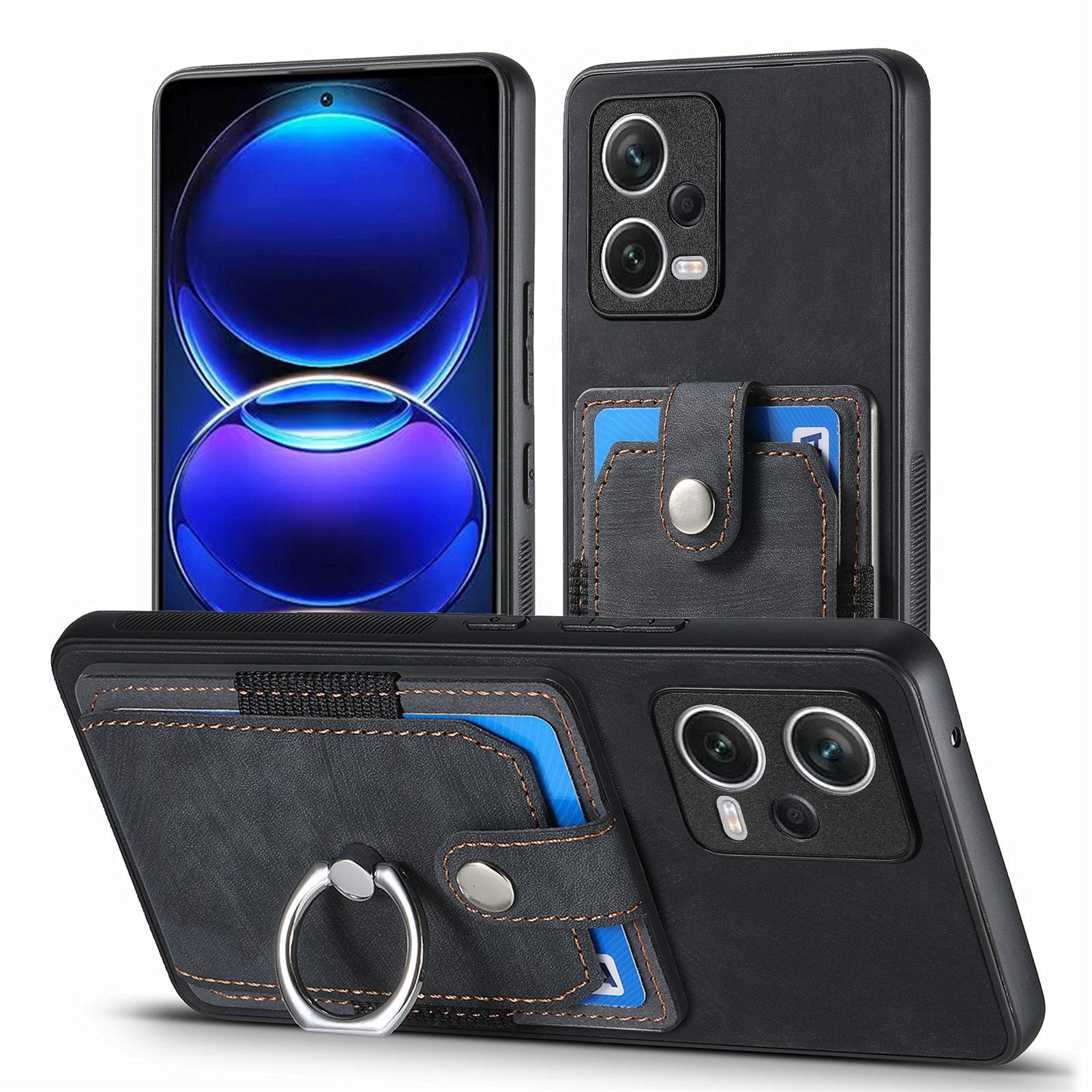 D2 For Xiaomi Redmi Note 12 Pro 5G Case Ring Kickstand Retro Leather+TPU Card Holder Phone Cover Purple
D2 For Xiaomi Redmi Note 12 Pro 5G Case Ring Kickstand Retro Leather+TPU Card Holder Phone Cover Purple