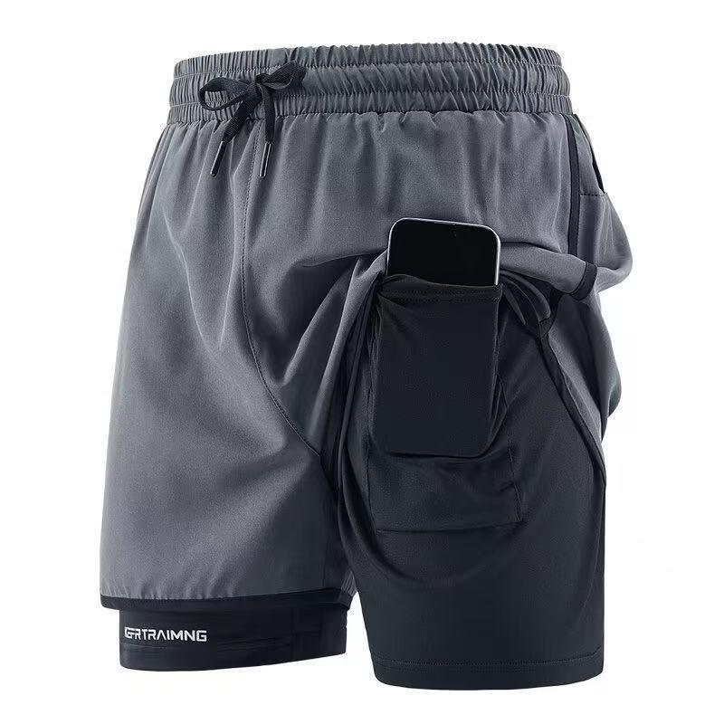 Cross-border Quick-Dry Double-Layer Sports Shorts - Anti-Exposure, Loose Fit 5XL
Cross-border Quick-Dry Double-Layer Sports Shorts - Anti-Exposure, Loose Fit 5XL