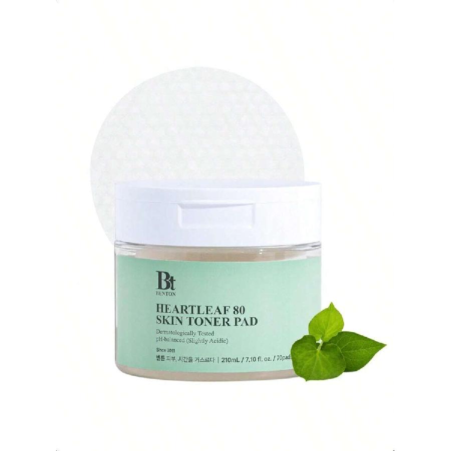 Benton Heartleaf Toner Pads 210ml (70ea) - Skin Texturizing Exfoliating Dual Embossed Pads - AHA, BHA, PHA, LHA - Soothing Face Peel Pads
Benton Heartleaf Toner Pads 210ml (70ea) - Skin Texturizing Exfoliating Dual Embossed Pads - AHA, BHA, PHA, LHA - Soothing Face Peel Pads