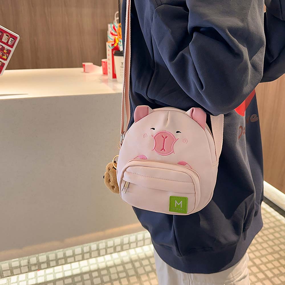 Anti-splash Water Capybara Nylon Bag Large Capacity Creative Crossbody Bag Girls White Without Pendant
Anti-splash Water Capybara Nylon Bag Large Capacity Creative Crossbody Bag Girls White Without Pendant