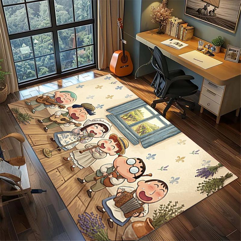 Crayon Shin-chan Home Floor Rug Large Area Non Slip Washable Mat Gamer Bedroom Decor 60x90cm
Crayon Shin-chan Home Floor Rug Large Area Non Slip Washable Mat Gamer Bedroom Decor 60x90cm