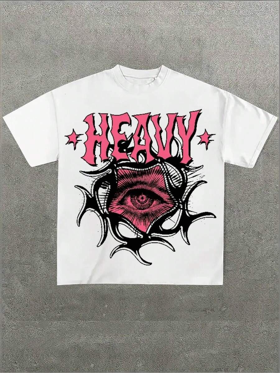 Y2K HEAVYs Pink Eye Graffiti Print Graphic TeeCasual PrintComfortable And VersatilePure Cotton 4XL
Y2K HEAVYs Pink Eye Graffiti Print Graphic TeeCasual PrintComfortable And VersatilePure Cotton 4XL