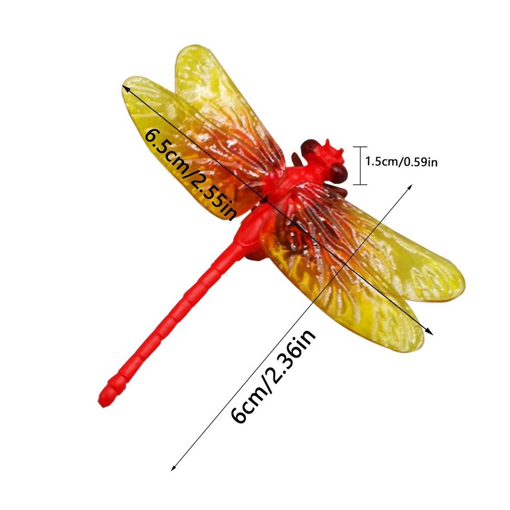 Glass Dragonfly Figurine Mini Dragonfly Figure Art Vivid Simulation Animal Model Simulated Dragonfly Ornaments Toys For Garden
Glass Dragonfly Figurine Mini Dragonfly Figure Art Vivid Simulation Animal Model Simulated Dragonfly Ornaments Toys For Garden