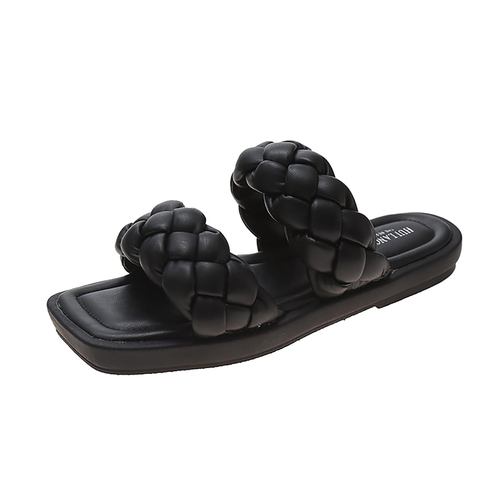 Женские летние новые сандалии на плоской подошве с толстой подошвой в стиле ретро, тканые тапочки 40 чёрный
Женские летние новые сандалии на плоской подошве с толстой подошвой в стиле ретро, тканые тапочки 40 чёрный