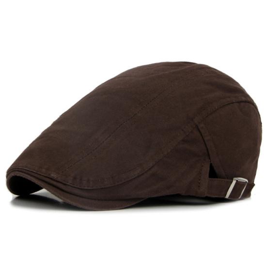 Fashion Men Women Solid Color Causal Duckbill Cap Outdoor Sports Flat Beret Hat кавовий
Fashion Men Women Solid Color Causal Duckbill Cap Outdoor Sports Flat Beret Hat кавовий