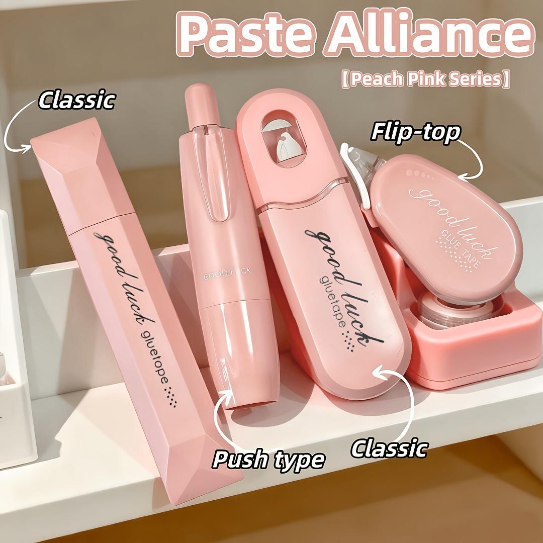 Paste Alliance 4pcs Dot Glue Tapes Set Adhesive Double-Sided Self-Adhesive Roller Glue Roller for Photo Scrapbook
Paste Alliance 4pcs Dot Glue Tapes Set Adhesive Double-Sided Self-Adhesive Roller Glue Roller for Photo Scrapbook