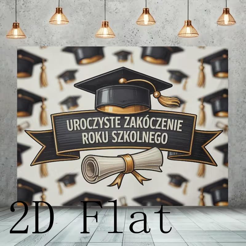 2D Flat Print Polish Graduation Backdrop for Studio Photoshoot & Live Stream 47.2x31.5inch/120*80cm
2D Flat Print Polish Graduation Backdrop for Studio Photoshoot & Live Stream 47.2x31.5inch/120*80cm