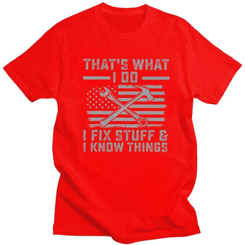Custom I Fix Stuff Tshirts for Men Short Sleeves T Shirt Mechanic Engineer Gift Tshirts Pure Cotton Tees Gift Idea S
Custom I Fix Stuff Tshirts for Men Short Sleeves T Shirt Mechanic Engineer Gift Tshirts Pure Cotton Tees Gift Idea S
