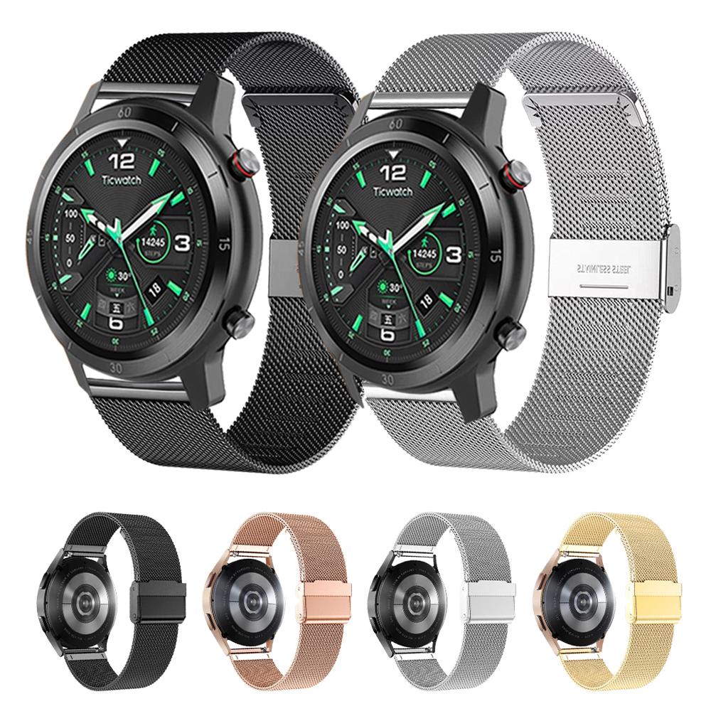 Charm Stainless Steel Strap For TicWatch Band Pro 3 Ultra GPS /GTX/S2/E2/E3/GTH Watch Metal Bracelet Stratos 20/22mm Band Accessories TicWatch Pro 3 Ultra
Charm Stainless Steel Strap For TicWatch Band Pro 3 Ultra GPS /GTX/S2/E2/E3/GTH Watch Metal Bracelet Stratos 20/22mm Band Accessories TicWatch Pro 3 Ultra