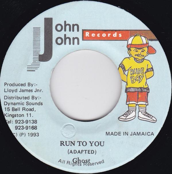 7inch Record GHOST - Run To You none John John Recor 1993 Jamaica Reggae, Ska & Dub Used
7inch Record GHOST - Run To You none John John Recor 1993 Jamaica Reggae, Ska & Dub Used