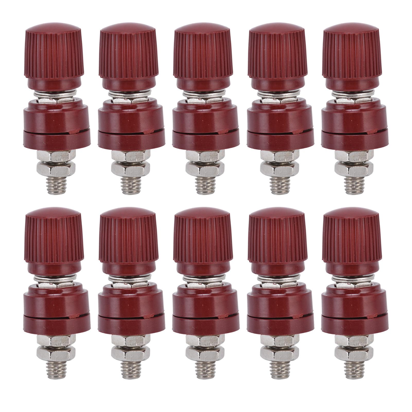 10Pcs Voltage Regulator Terminal Block Inverter Binding Post M6 32mm Screw 333 44mm L 0V380VRed червоний
10Pcs Voltage Regulator Terminal Block Inverter Binding Post M6 32mm Screw 333 44mm L 0V380VRed червоний