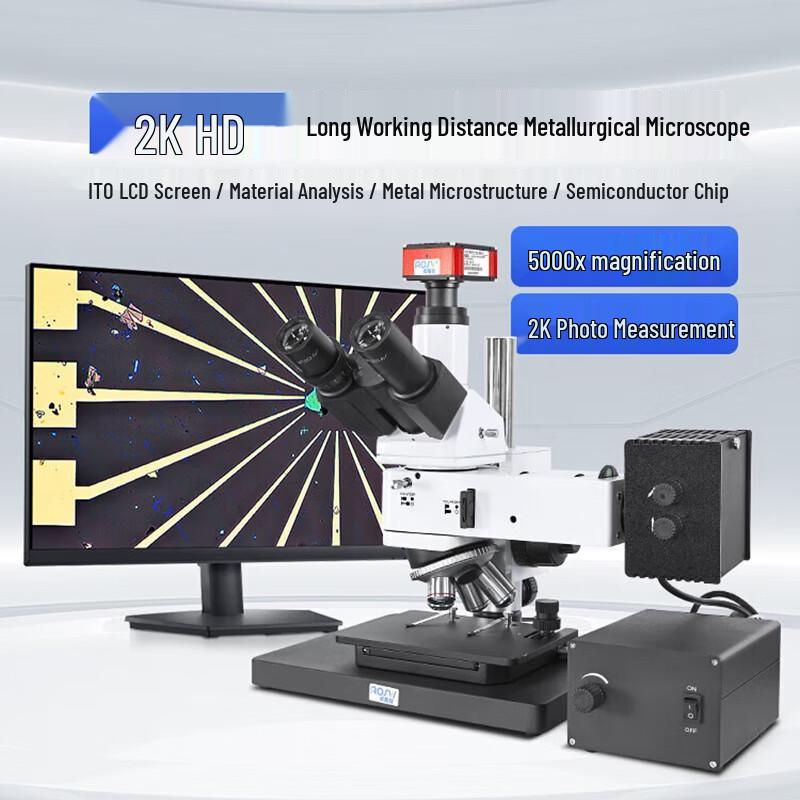 AOSVI L100-HD228S Long Working Distance Metallurgical Microscope
AOSVI L100-HD228S Long Working Distance Metallurgical Microscope