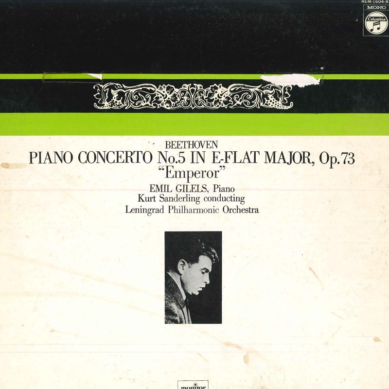 LP Record EMIL GILELS (PIANO) KURT SANDERLING - Beethoven Piano Concerto No.5 In E REM1604RM COLUMBIA 1973 Japan Classical
LP Record EMIL GILELS (PIANO) KURT SANDERLING - Beethoven Piano Concerto No.5 In E REM1604RM COLUMBIA 1973 Japan Classical