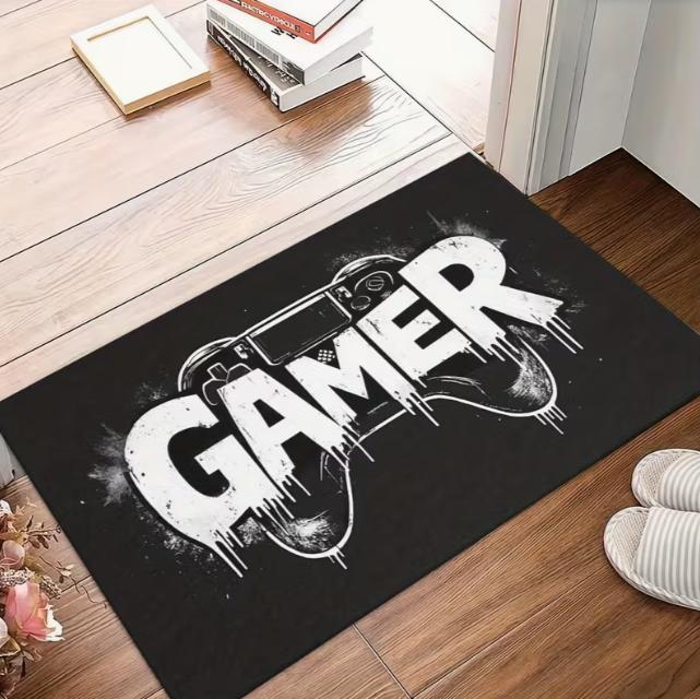 Vibrant Neon Game Handle Printed Door Mat Anti Slip and Suitable for Bedroom Living Room Entrance Game Room Decorations Mats 30x50cm
Vibrant Neon Game Handle Printed Door Mat Anti Slip and Suitable for Bedroom Living Room Entrance Game Room Decorations Mats 30x50cm