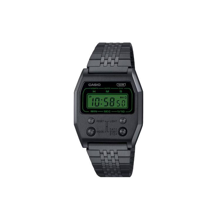 Casio Vintage Series A100 30M Waterproof Quartz Movement Stainless Steel Strap Men watches Green A1100B-1 Green Dial
Casio Vintage Series A100 30M Waterproof Quartz Movement Stainless Steel Strap Men watches Green A1100B-1 Green Dial