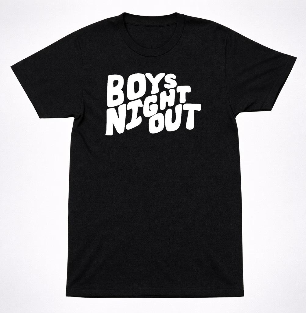 Boys Night Out Logo Shirt Post-Hardcore Emo Band Bold Text Black Graphic Tee 2XL
Boys Night Out Logo Shirt Post-Hardcore Emo Band Bold Text Black Graphic Tee 2XL