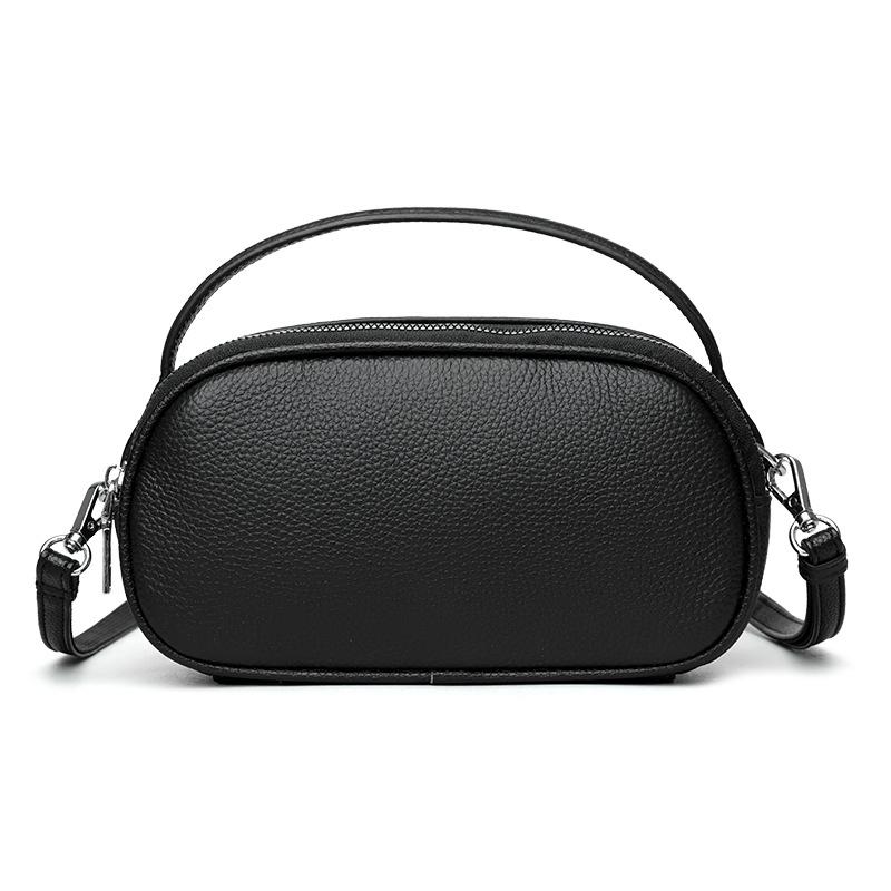 Сумка из натуральной кожи, Модная вместительная сумка через плечо, Женская сумка из коровьей кожи