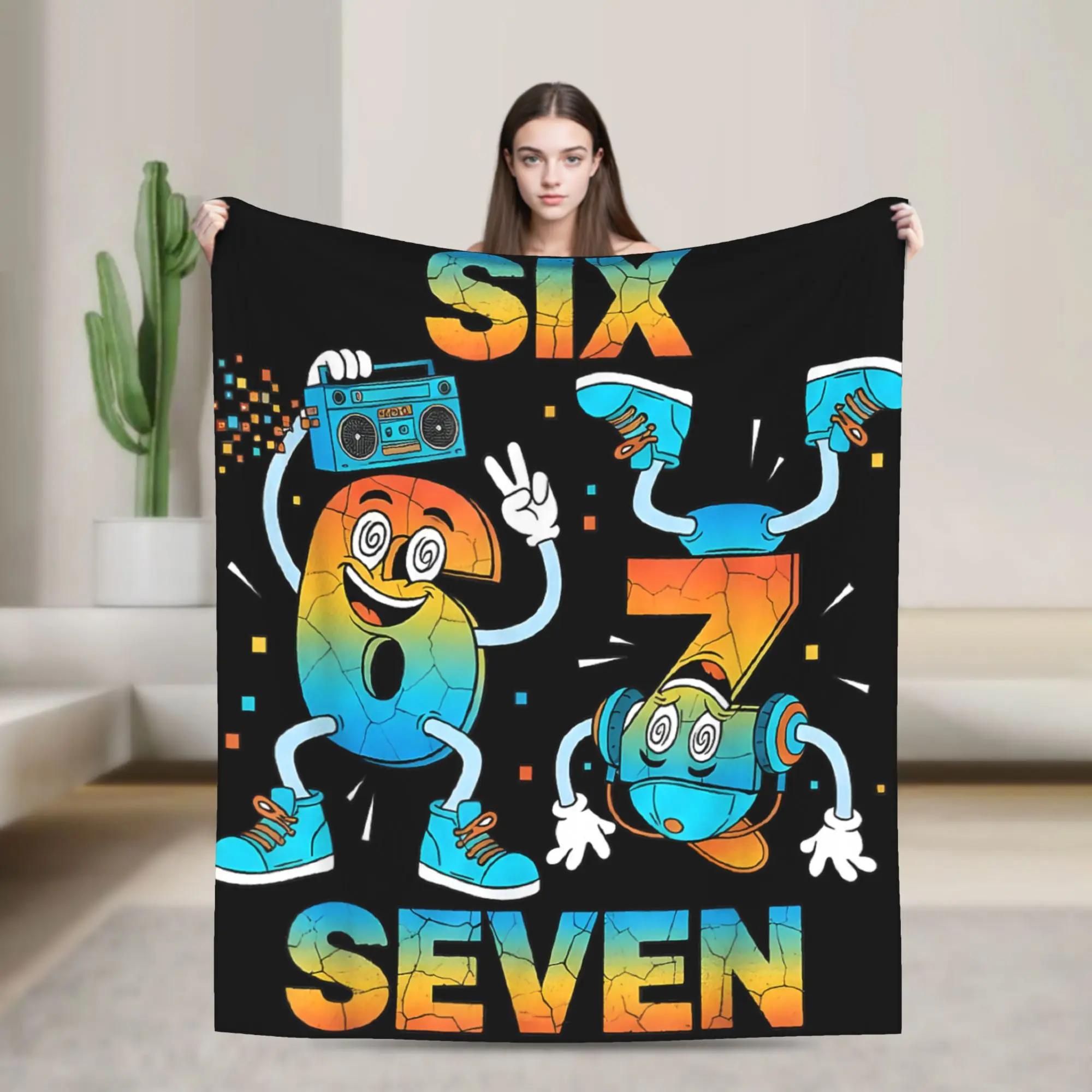Six Seven Funny Italian Brainrot Radio Music Plush Throw Blanket for Girls Bedroom Flannel Bedspread Soft Fashion 40x50inch 101x127cm
Six Seven Funny Italian Brainrot Radio Music Plush Throw Blanket for Girls Bedroom Flannel Bedspread Soft Fashion 40x50inch 101x127cm