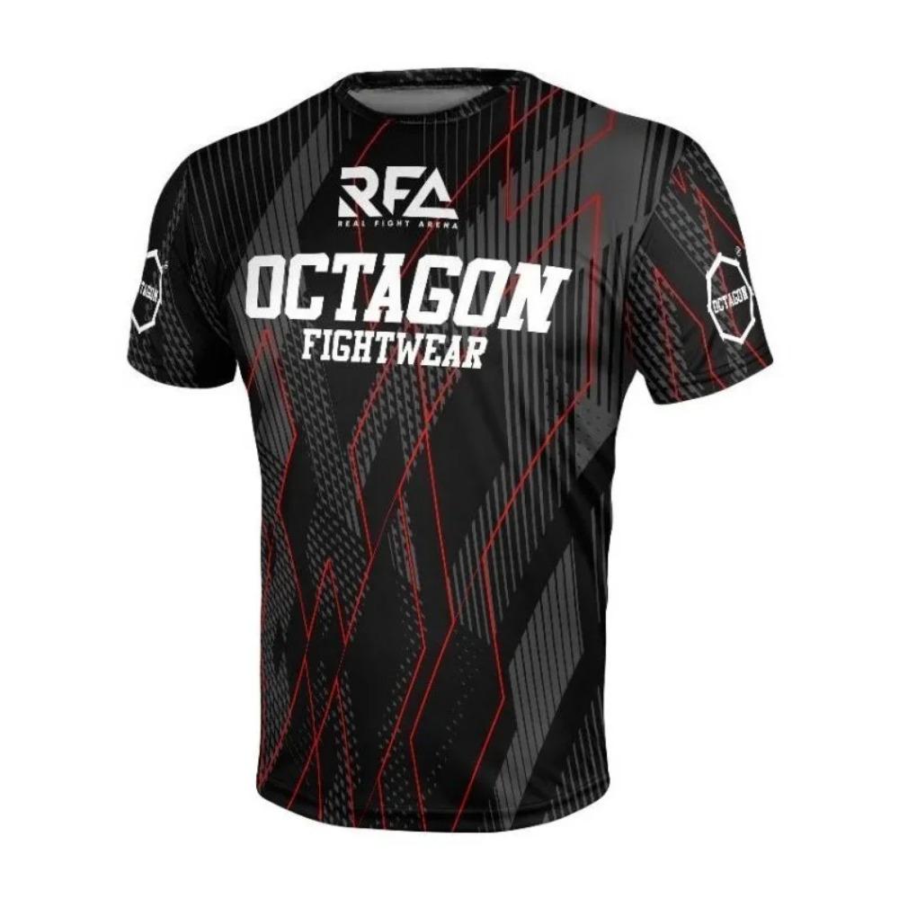 Летние фанаты Восьмиугольник X RFA Fightwear Мужская 3D-печать Дышащая Быстросохнущая Мотоспорт Спорт Фитнес Футболка с коротким рукавом S
Летние фанаты Восьмиугольник X RFA Fightwear Мужская 3D-печать Дышащая Быстросохнущая Мотоспорт Спорт Фитнес Футболка с коротким рукавом S