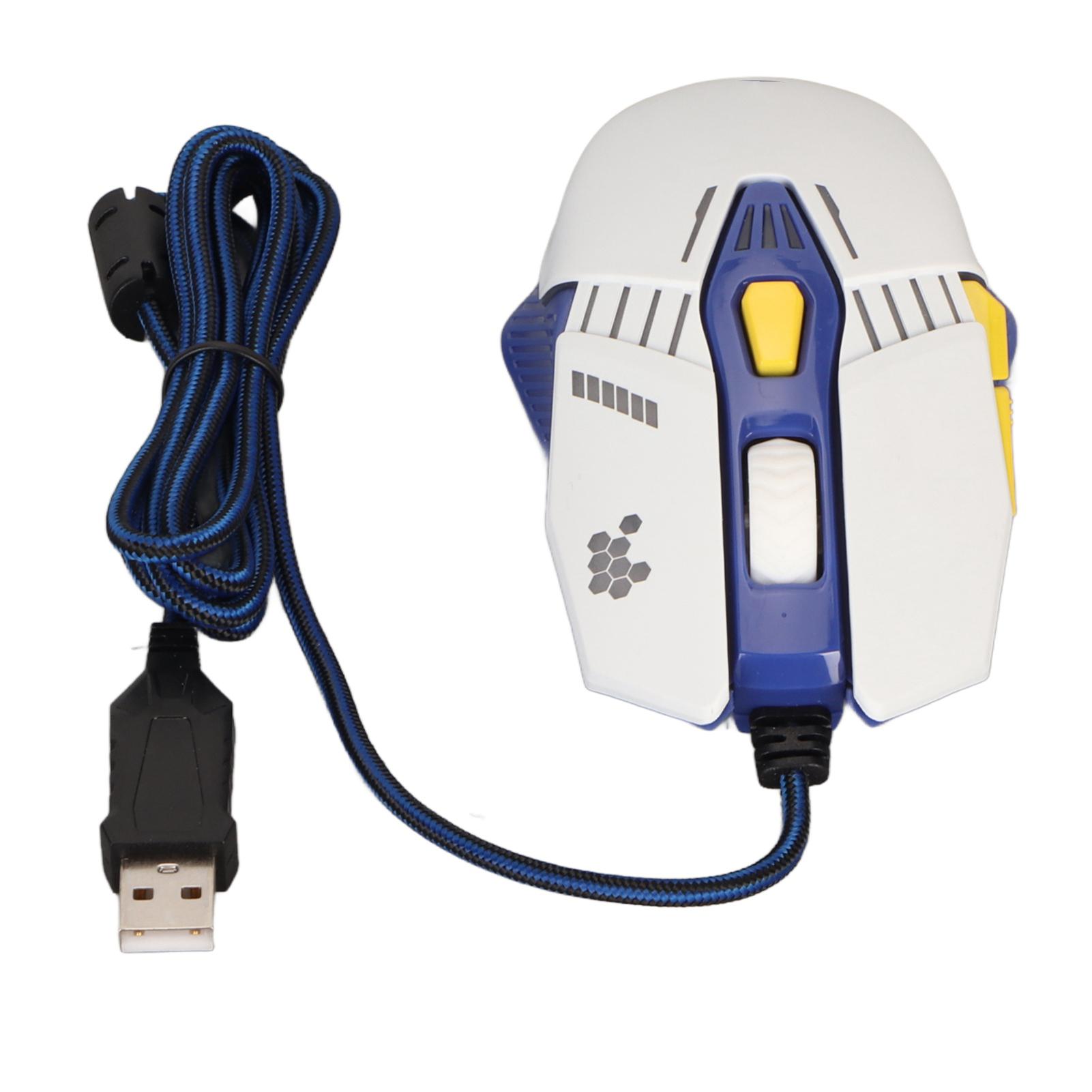 RGB Gaming Mouse 7200 DPI Programmable Buttons Backlight Modes Software Support Button Wired Game Mouse
RGB Gaming Mouse 7200 DPI Programmable Buttons Backlight Modes Software Support Button Wired Game Mouse