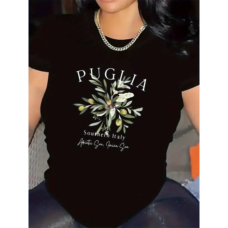 Olive Branch Print Tee Casual Lightweight Short Sleeve Top For Restaurant & Daily Wear S чёрный
Olive Branch Print Tee Casual Lightweight Short Sleeve Top For Restaurant & Daily Wear S чёрный