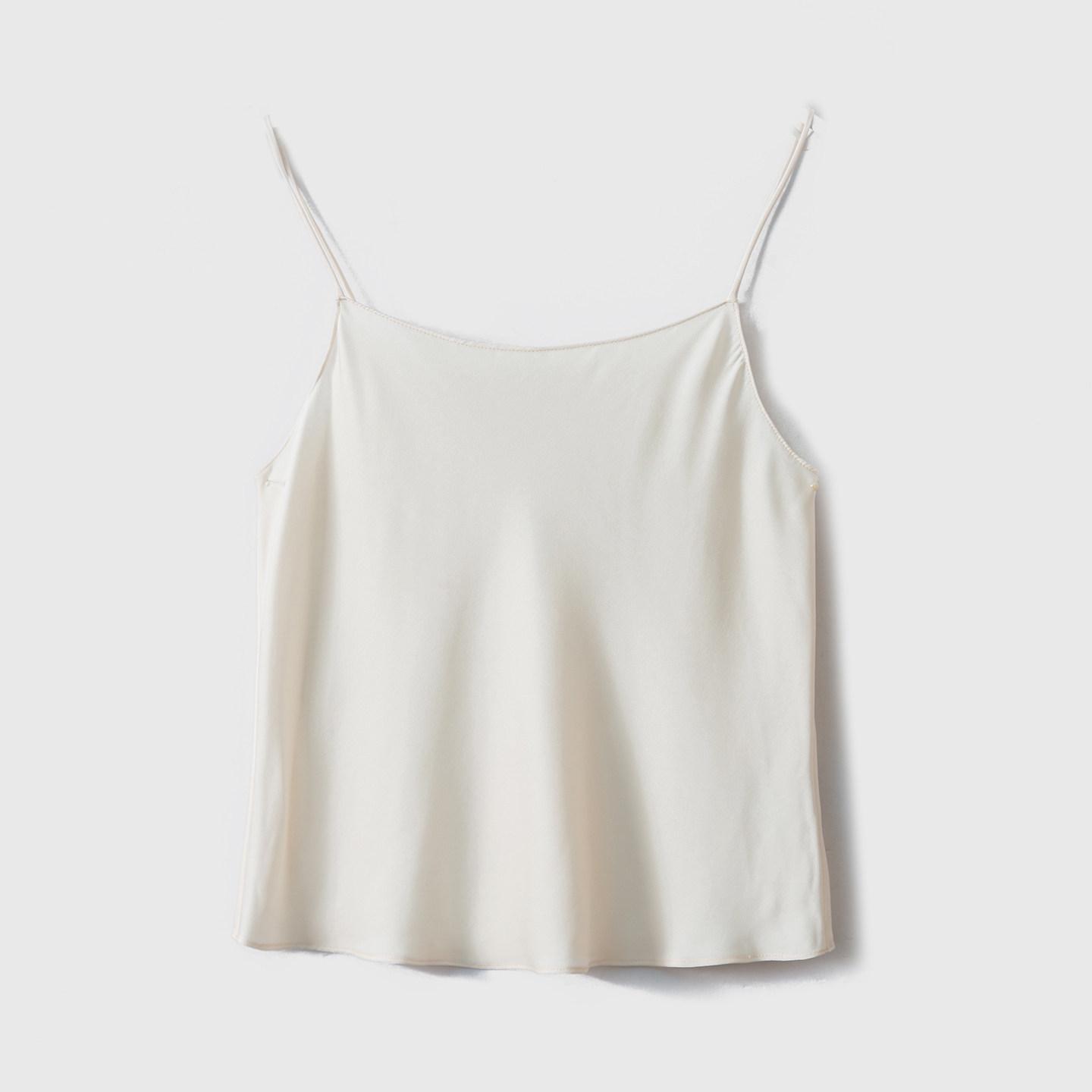 Haute Couture Women s Spring Silk Camisole: 45-Degree Bias Cut, 19 Momme Stretch Double Georgette Medium
Haute Couture Women s Spring Silk Camisole: 45-Degree Bias Cut, 19 Momme Stretch Double Georgette Medium