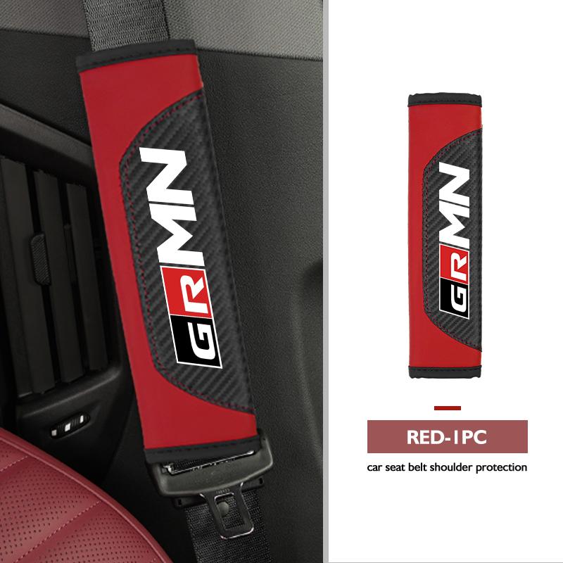 Car Seat Belt Leather Safety Shoulder Covers Auto Accessories For Toyota GR Sport Camry Prius Auris Crown Yaris Corolla CHR
Car Seat Belt Leather Safety Shoulder Covers Auto Accessories For Toyota GR Sport Camry Prius Auris Crown Yaris Corolla CHR