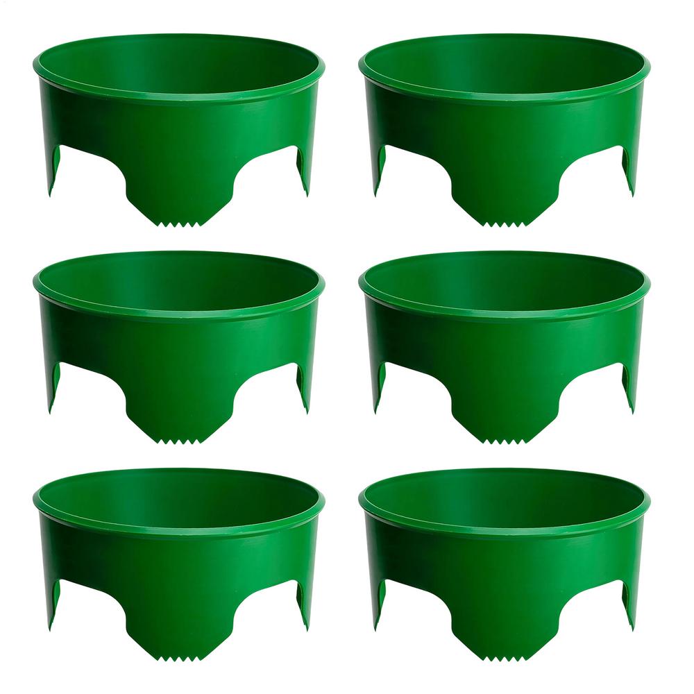 Planting Rings For Garden 6 Pieces Garden Cloches Protective Round Edging For Outdoor Lawn Yard Greenhouse Vegetable Shrub
Planting Rings For Garden 6 Pieces Garden Cloches Protective Round Edging For Outdoor Lawn Yard Greenhouse Vegetable Shrub