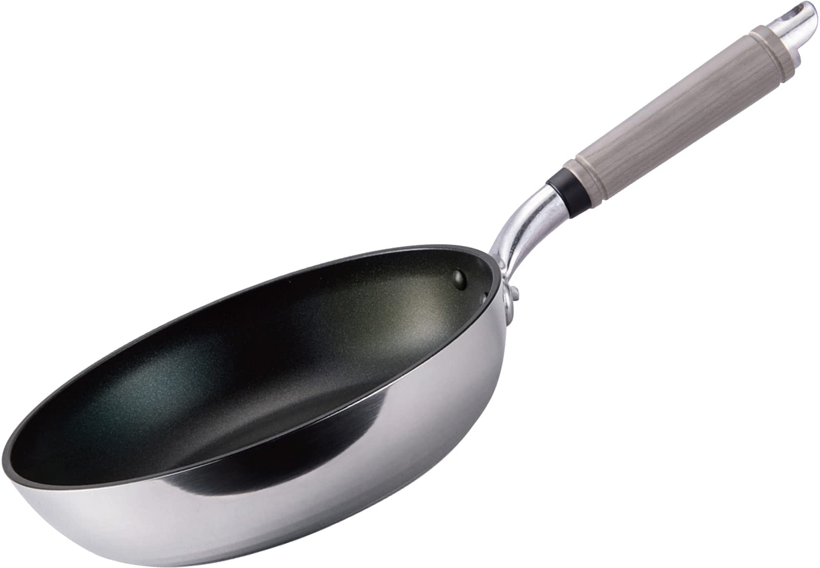 Hokuriku Aluminum Frying Gas Made in Lightest in the Uniform heating across the entire frying frying pan made in Abrasion resistance test cleared 2
Hokuriku Aluminum Frying Gas Made in Lightest in the Uniform heating across the entire frying frying pan made in Abrasion resistance test cleared 2